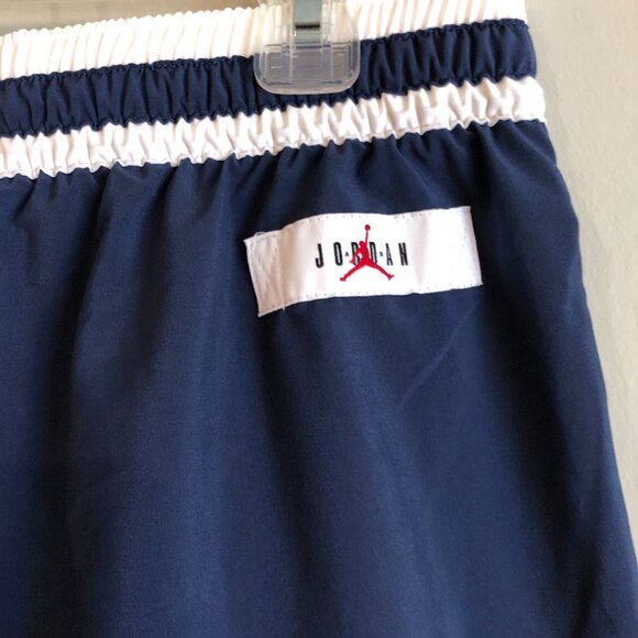 Nike HJ6366-410 Mens Large Air Jordan Diamond Dri-FIT Woven USA Shorts Navy - Picture 7 of 10